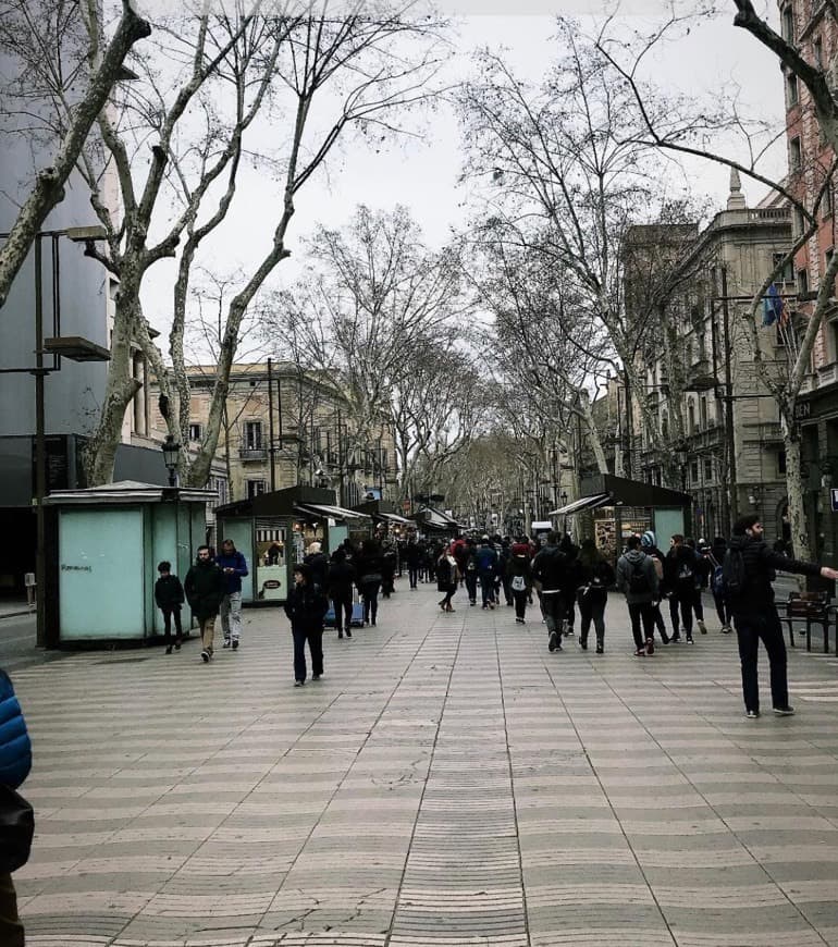 Restaurants Las Ramblas st