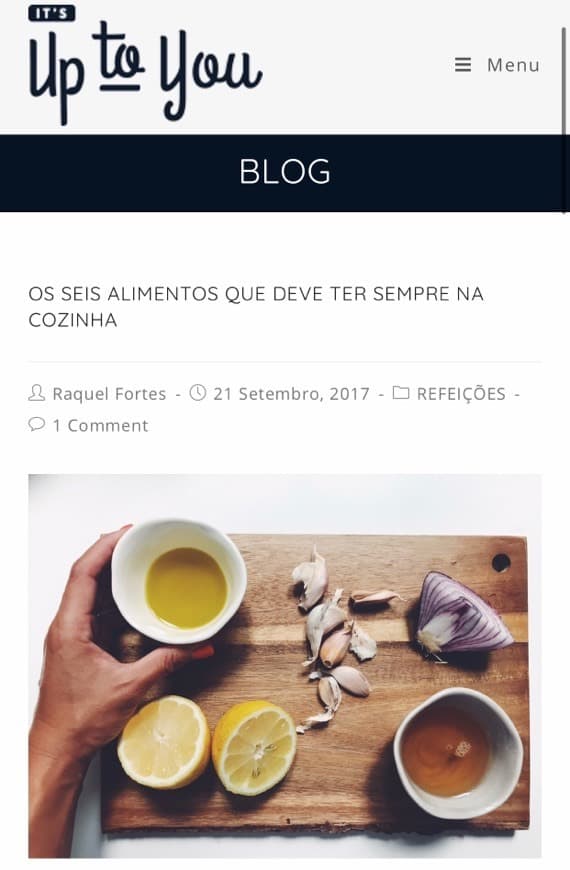 Moda 5 Alimentos que deve ter sempre em casa 