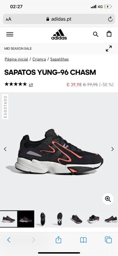 Product Adidas yung 96 Chasm 