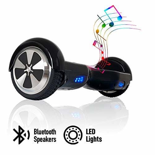 Producto ACBK - Patinete Eléctrico Hover Autoequilibrio con Ruedas de 6.5" (Altavoces Bluetooth