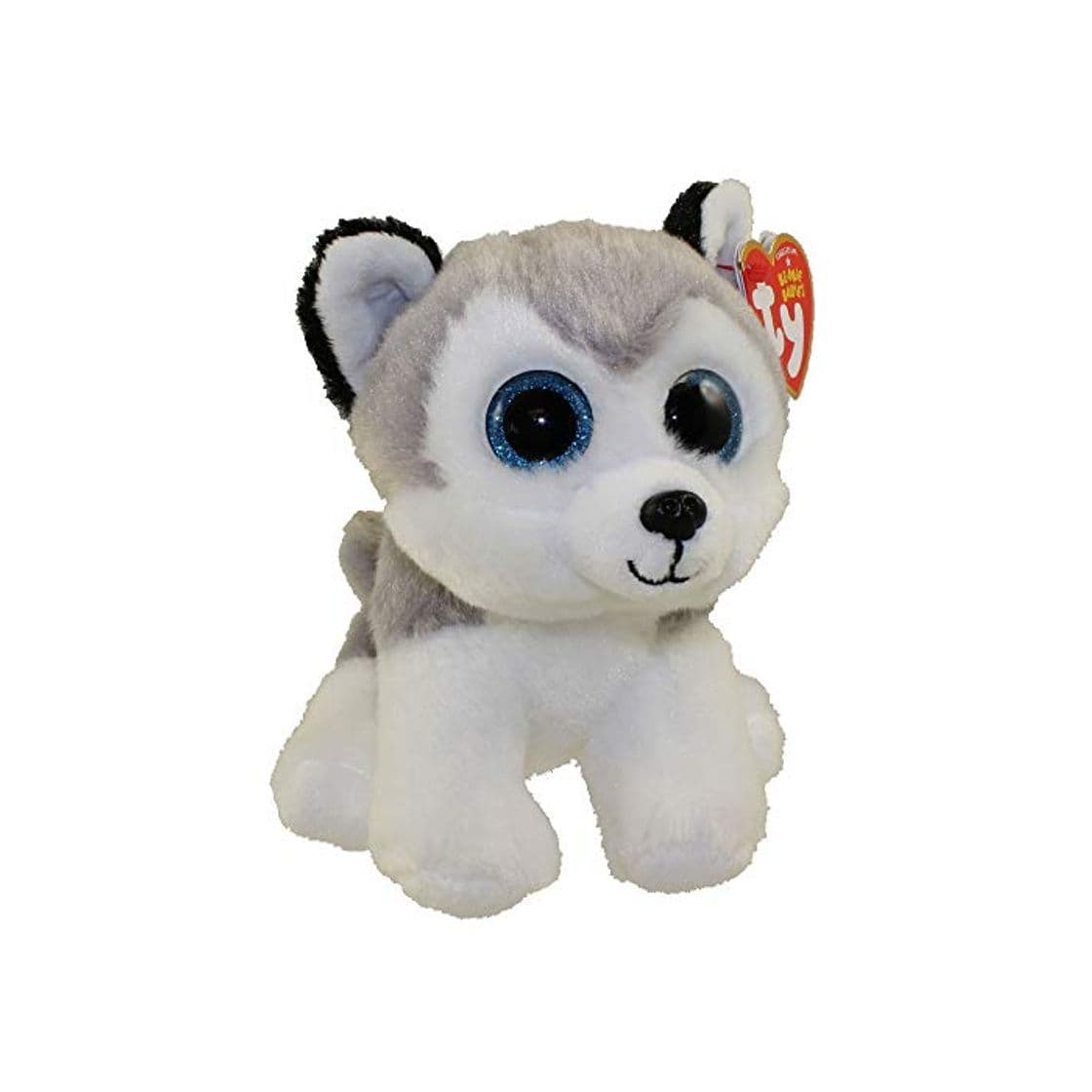 Producto TY - Beanie Babies Buff, peluche husky, 15 cm