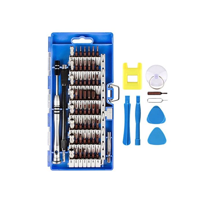 Producto Smraza 68 en 1 Juego Destornilladores de Precision Magnético Kit Herramientas Pinzas