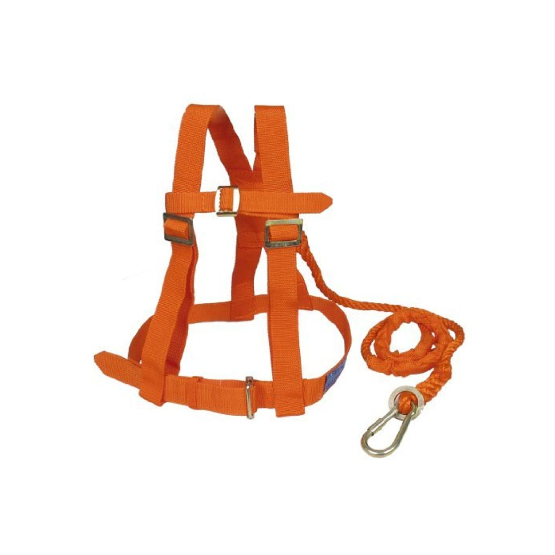 Producto DealMux Nylon Escalada cordón de cuerpo completo Protección Seguridad arnés ajustable naranja w Gancho