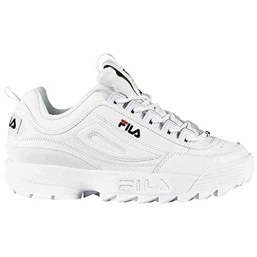 Moda Fila 1010302 - Zapatillas Mujer Color Blanco Talla