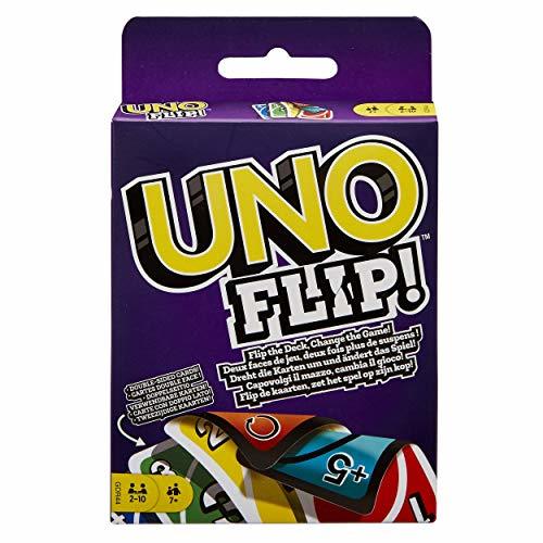 Electronic Mattel Games - UNO Flip, Juego de Cartas