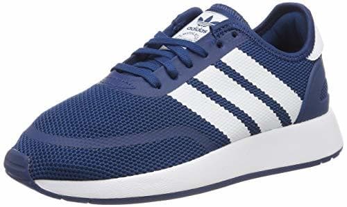 Fashion Adidas N-5923 J Zapatillas de Gimnasia Unisex Niños, Azul