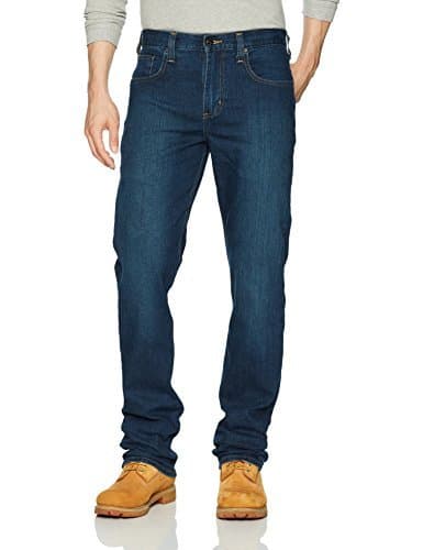 Place Carhartt Jean de Pierna Recta Resistente y Flexible para Hombre