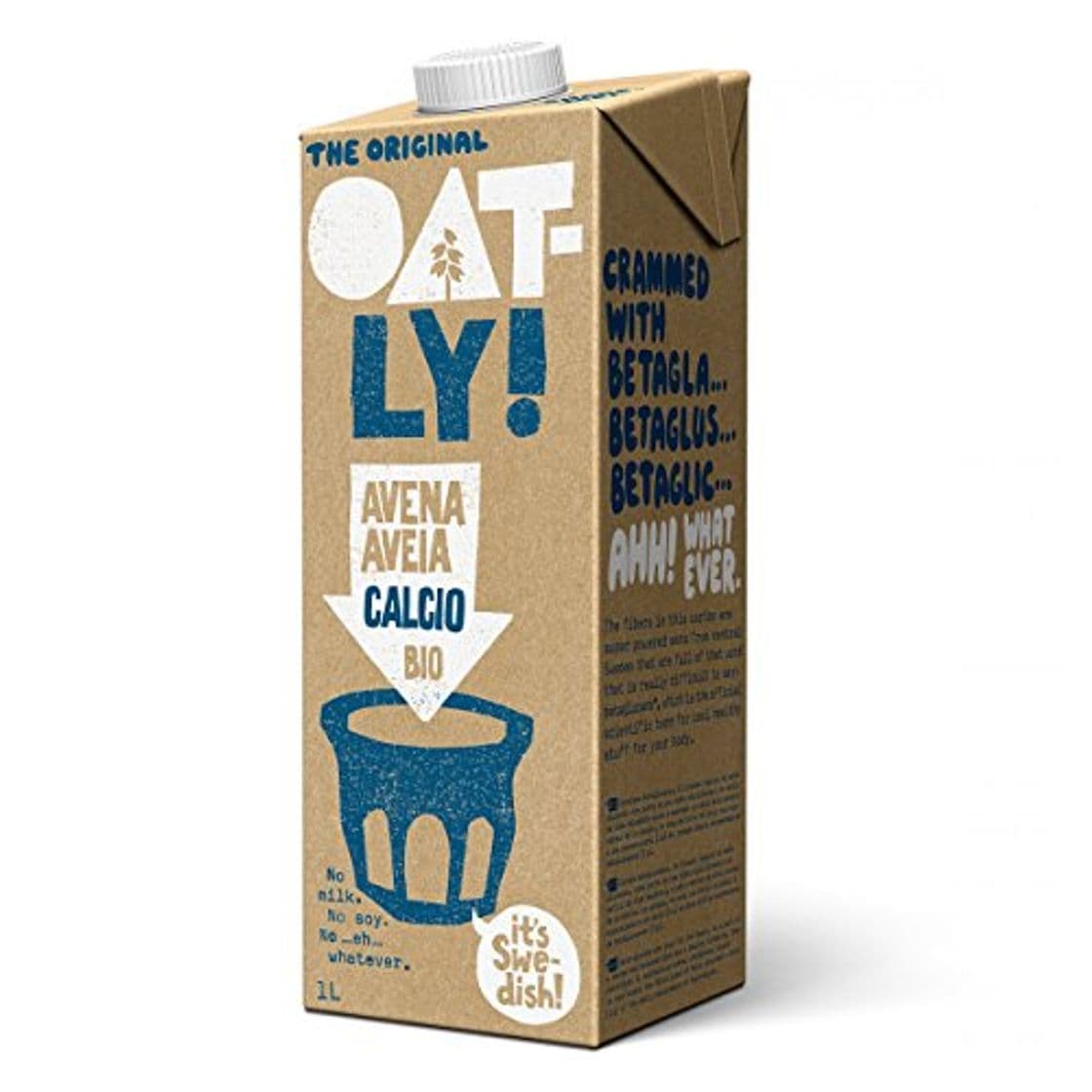 Place Oatly - Bebida de Avena Original Biológica - Pack de 6