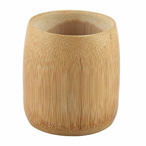 Producto Natural Pure Bamboo Tea Cup Wooden · Taza de té hecha a