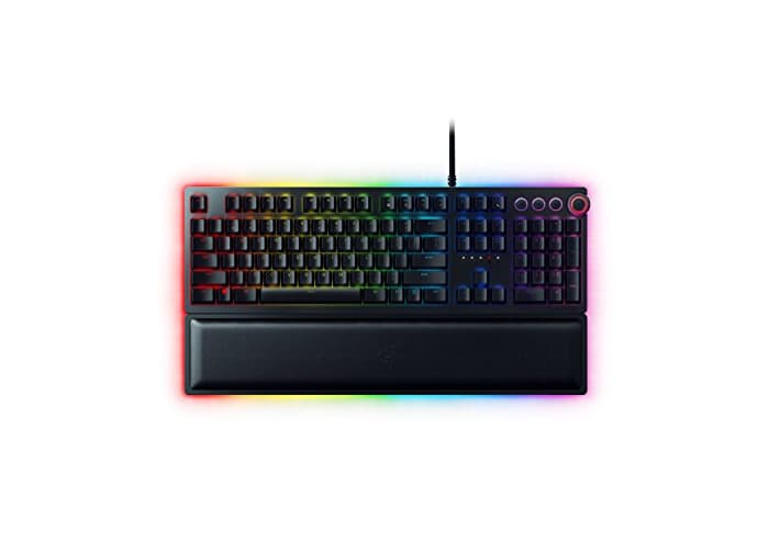 Electronic Razer Huntsman Elite - Teclado mecánico gaming con switches optomecánicos