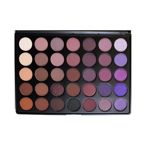 Beauty MORPHE BRUSHES 35 Color Plum Eyeshadow Palette