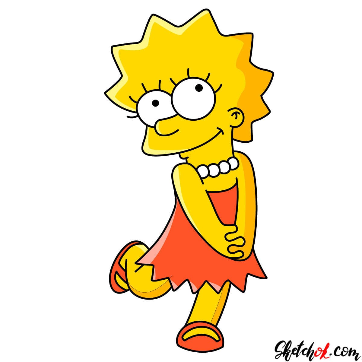 Moda Lisa simpson