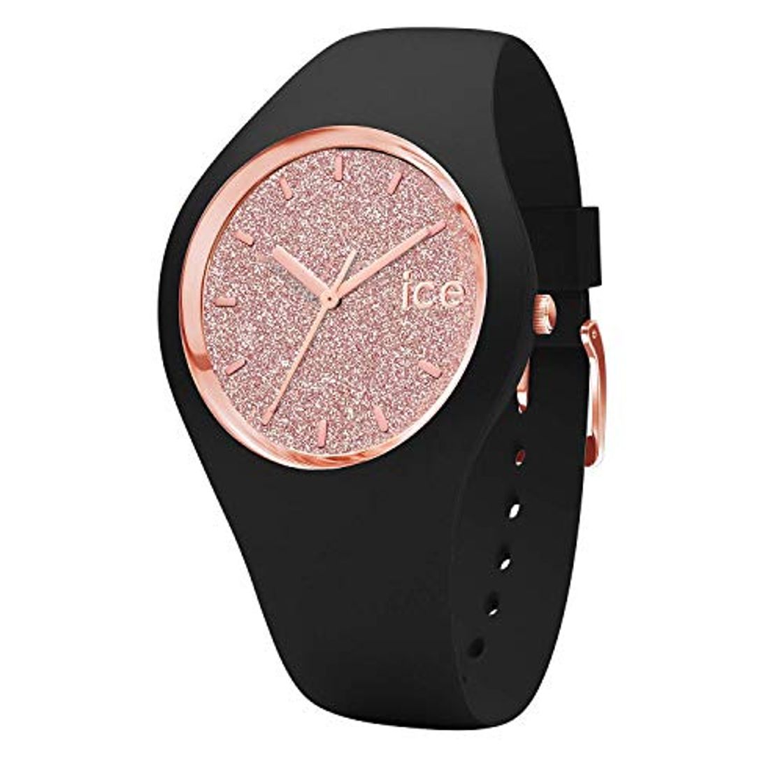 Place Ice-Watch - ICE glitter Black Rose-Gold - Reloj nero para Mujer con