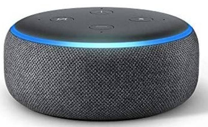 Fashion Echo Dot (3ª Geração): Smart Speaker com Alexa - Cor Preta

