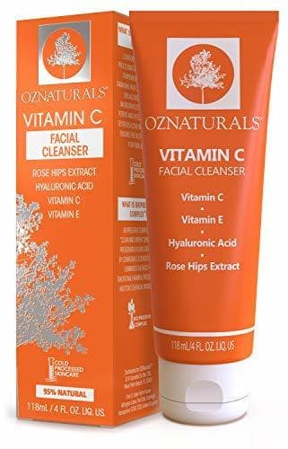 Belleza OZNaturals Limpiador facial de Vitamina C