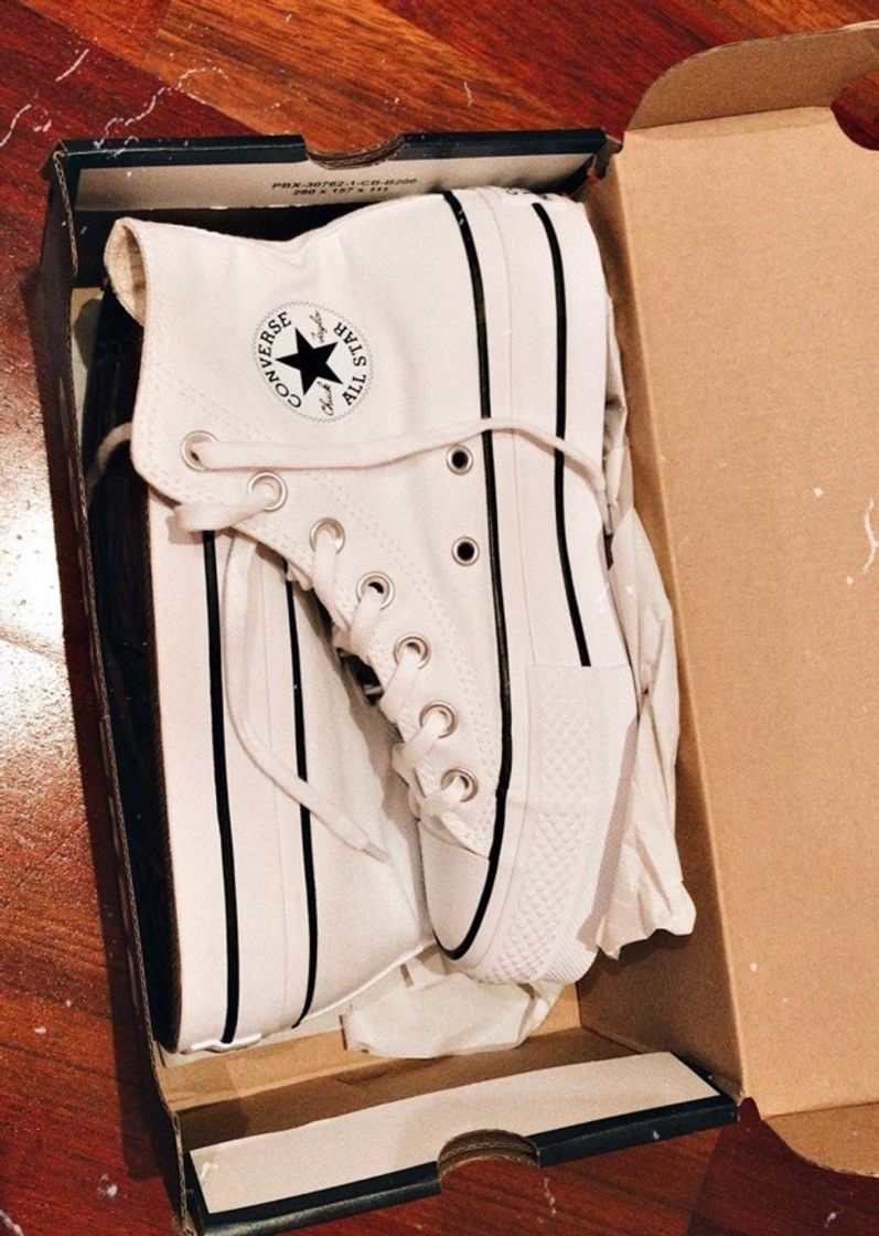 Producto Converse All Star Plataforma Blancas 