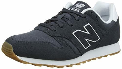 Fashion New Balance 373 entrenadores Hombre, Gris