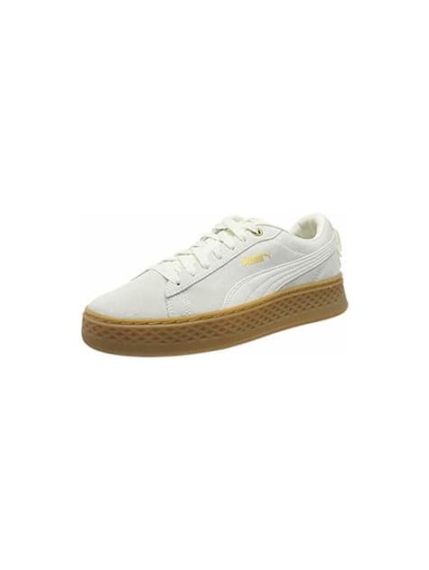 Moda Puma Smash V2 L, Zapatillas Unisex Adulto, Blanco