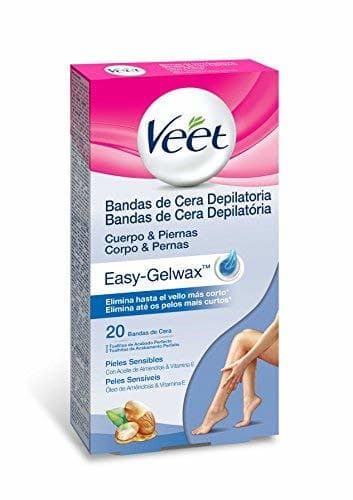 Beauty Veet Bandas de Cera Fria Depilatoria para Depilación de Cuerpo y Piernas