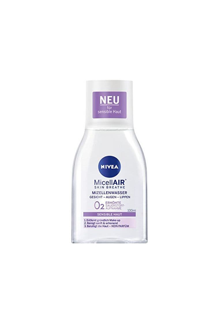 Belleza Nivea Mice llair Skin Breathe Mizell Agua Sensitive piel, 6 unidades