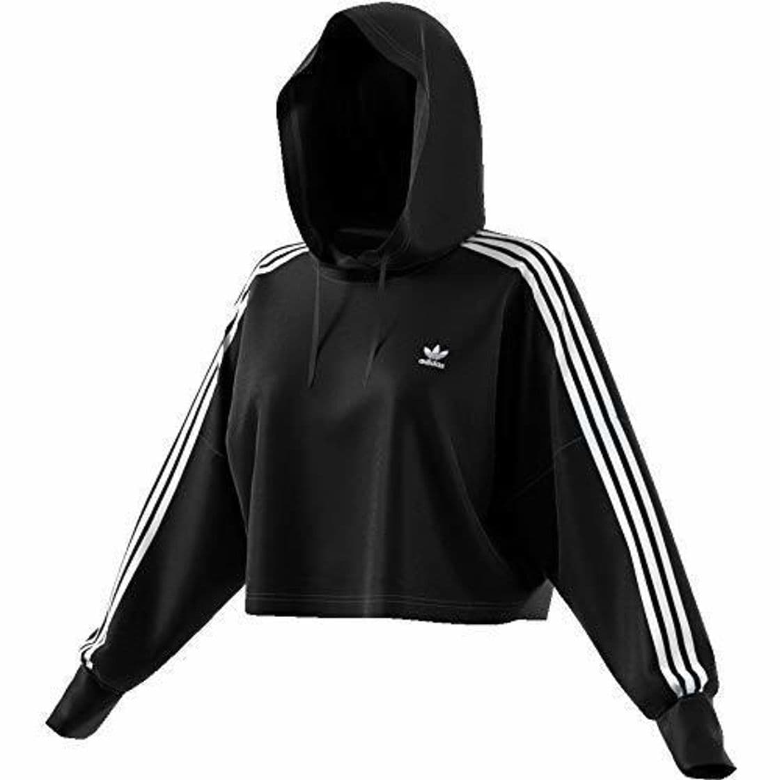 Fitness Adidas Cropped Hoodie Sweatshirts