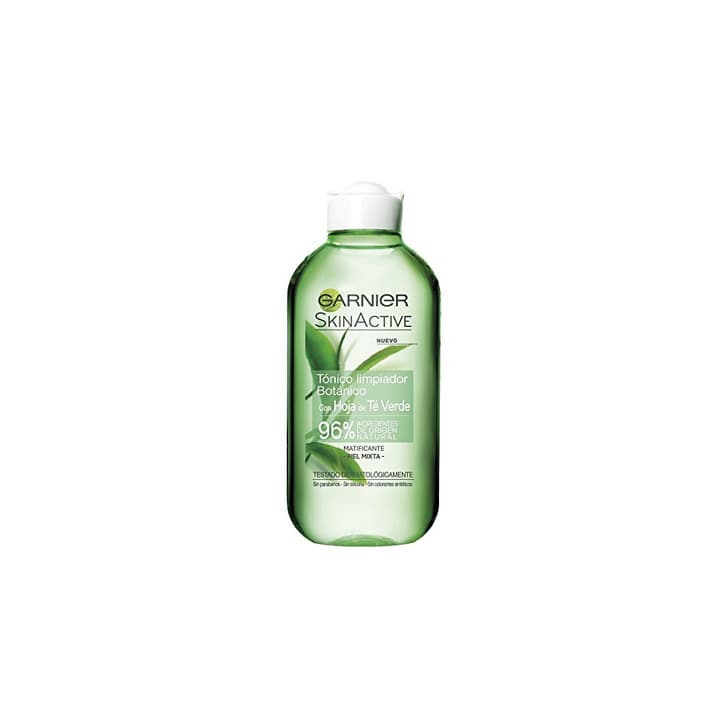 Belleza Garnier SkinActive Tónico Limpiador FL200 con Hoja de Té Verde