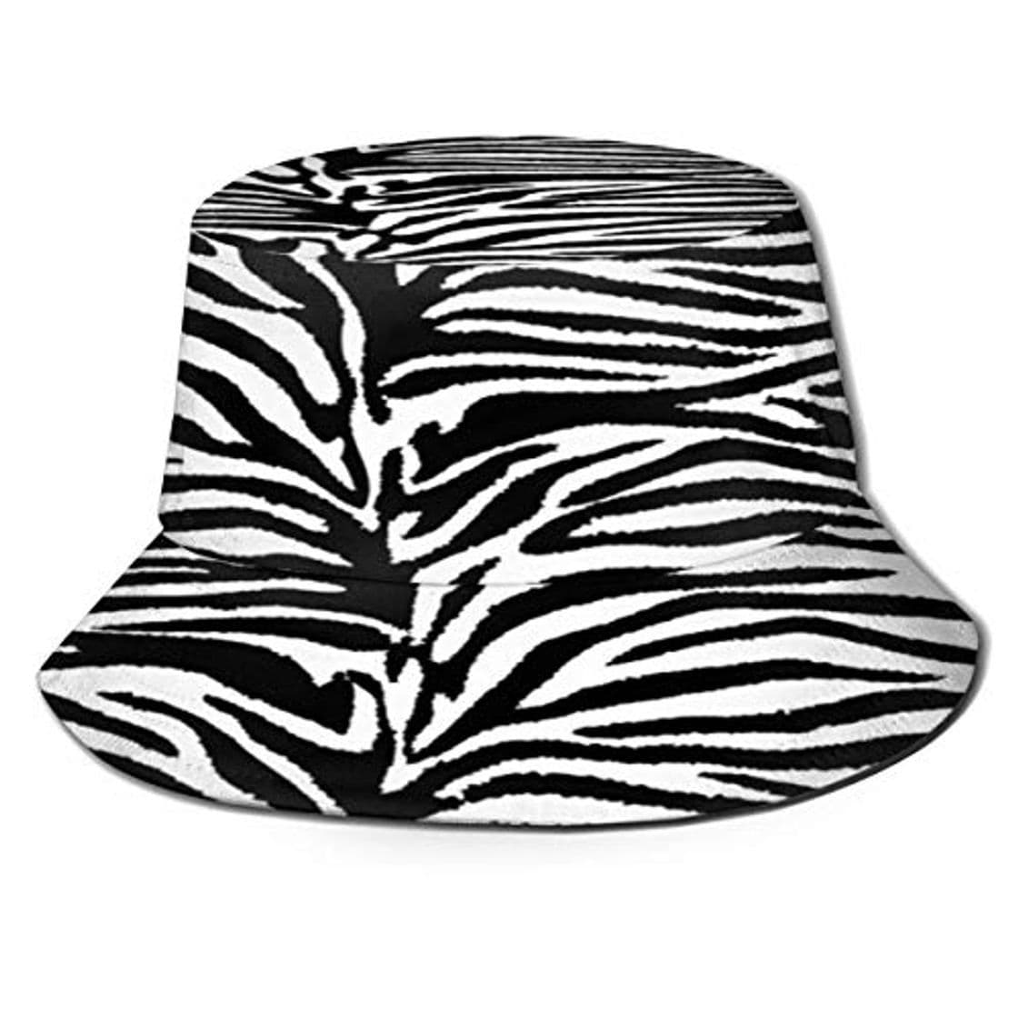 Producto Rundafuwu Sombreros de Pesca Fisherman's Hat Black White Zebra Bucket Hat Gorra Boonie Portable Sun Protection Summer Fisherman Cap