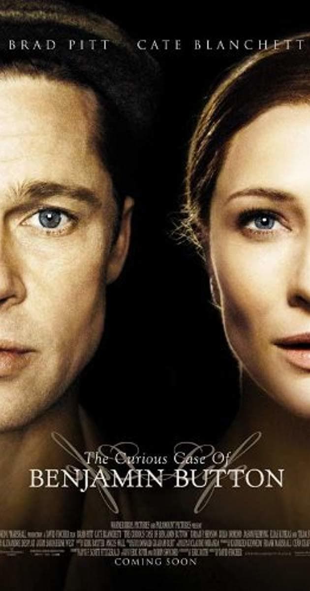 Película The strange case of benjamin button