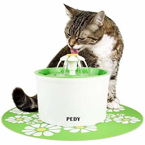 Producto PEDY Fuente de Agua Silenciosa para Mascotas con Dispensador Circular en Forma