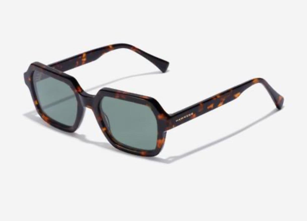 Moda Gafas de Sol Carey Green Bottle Minimal