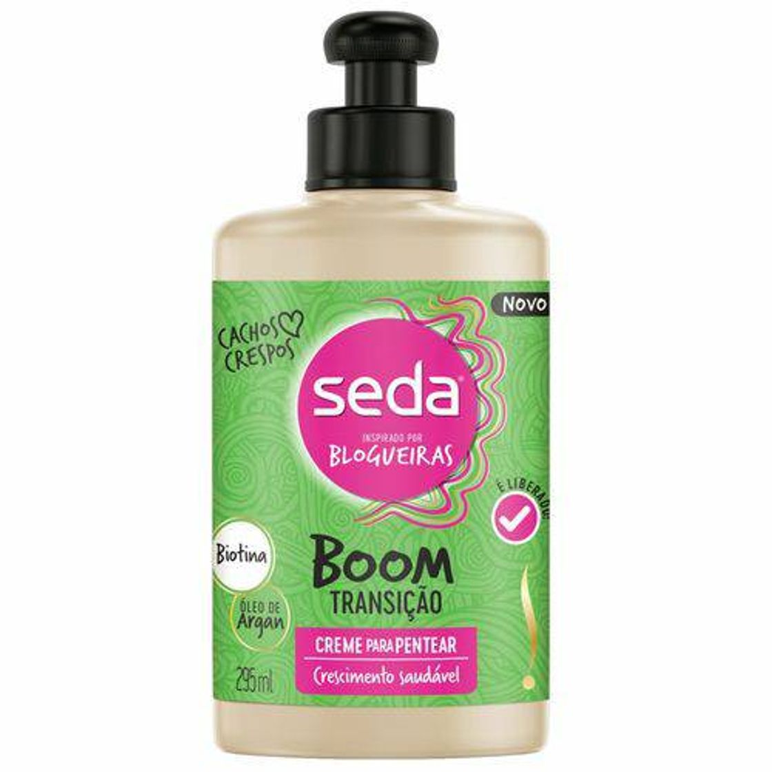 Fashion Creme Para Pentear Seda Boom Transição

