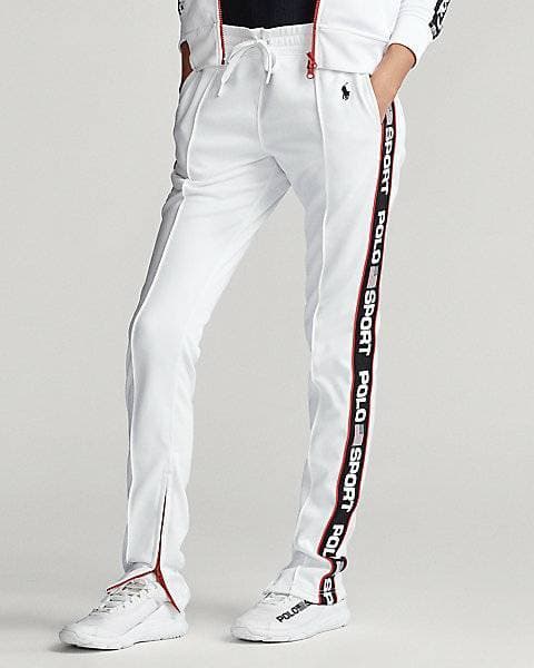 Producto Ralph Lauren Stripped-Trim Fleece Tracksuit Trouser