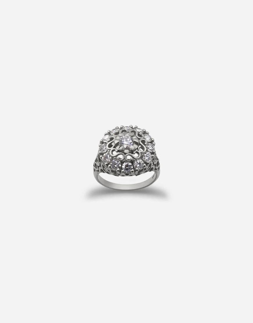 Producto Dolce and Gabbana White Gold Ring with Diamonds