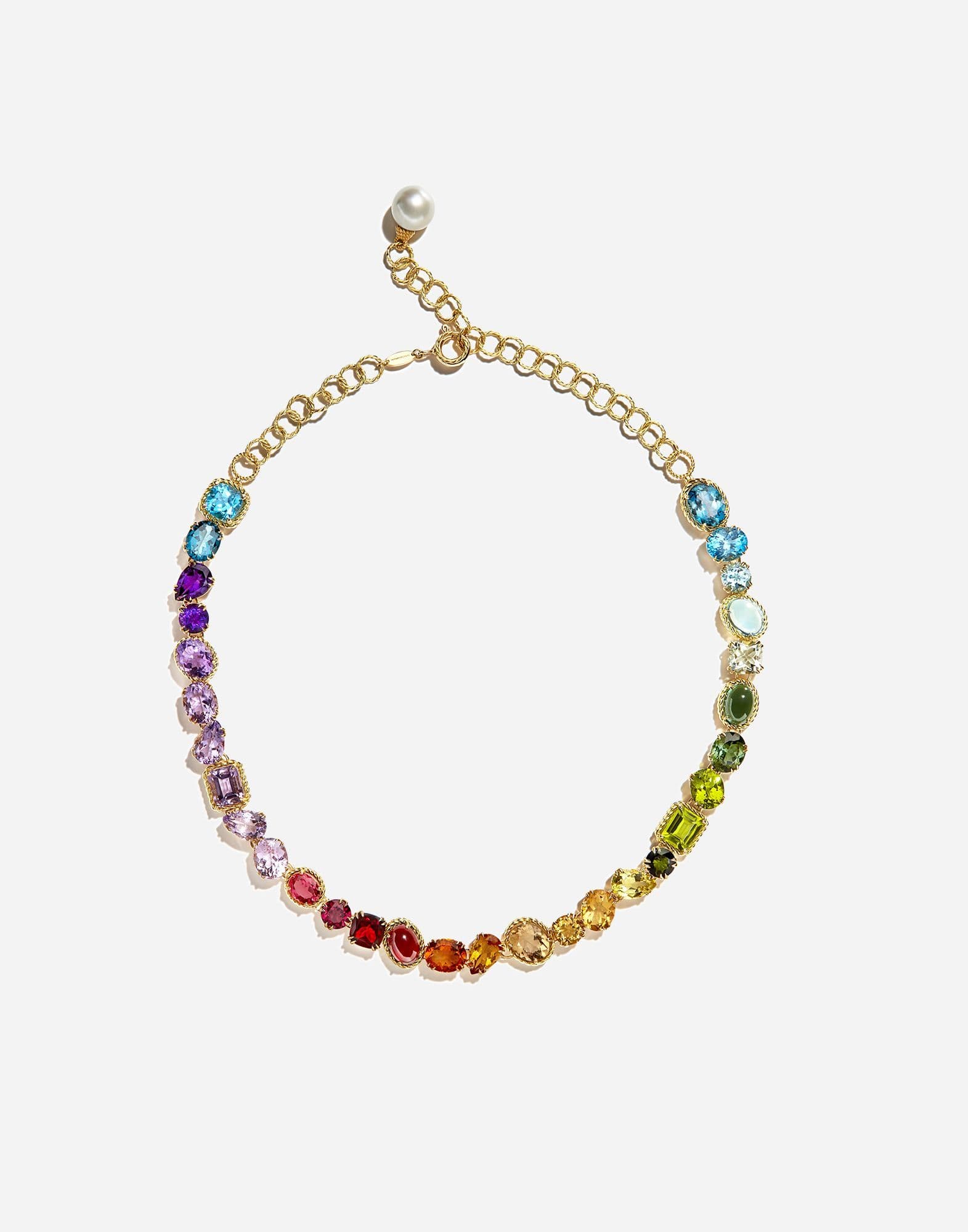 Producto Dolce and Gabbana Multi-Colored Gems Necklace