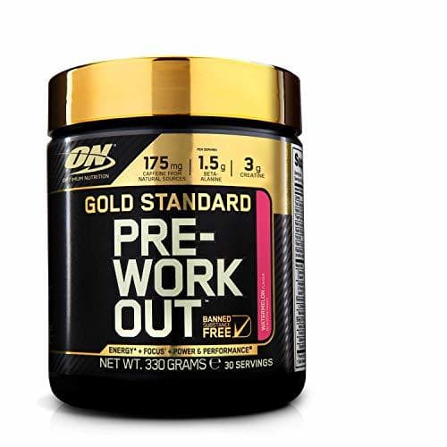 Belleza Optimum Nutrition ON Gold Standard Pre Workout en Polvo con Creatina Monohidrato