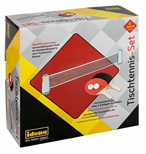 Product Idena 40204 - Juego de Tenis de Mesa con Red