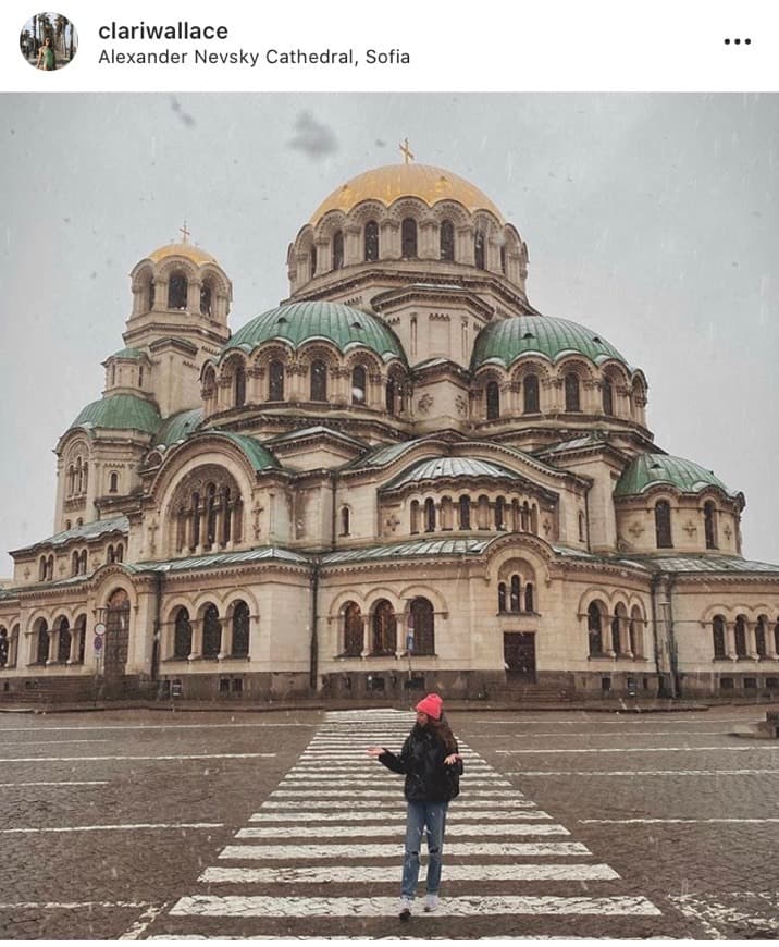 Place Alexander Nevsky Cathedral Sofia Bulgaria