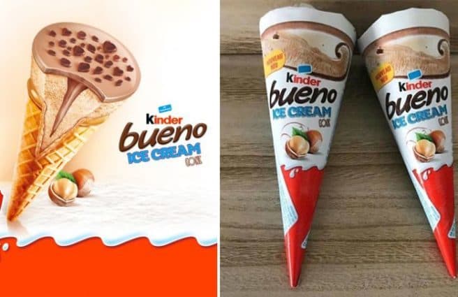 Fashion Kinder ice cream