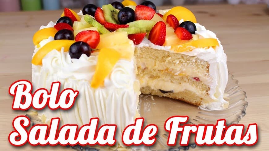 Fashion Bolo de fruta 🥝 🍎 🥭 