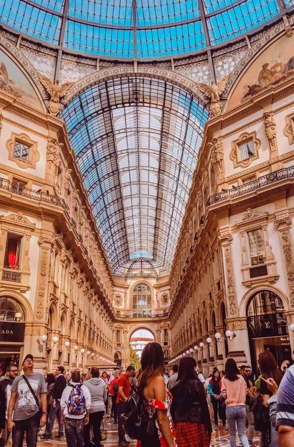 Lugar Galería Vittorio Emanuele II