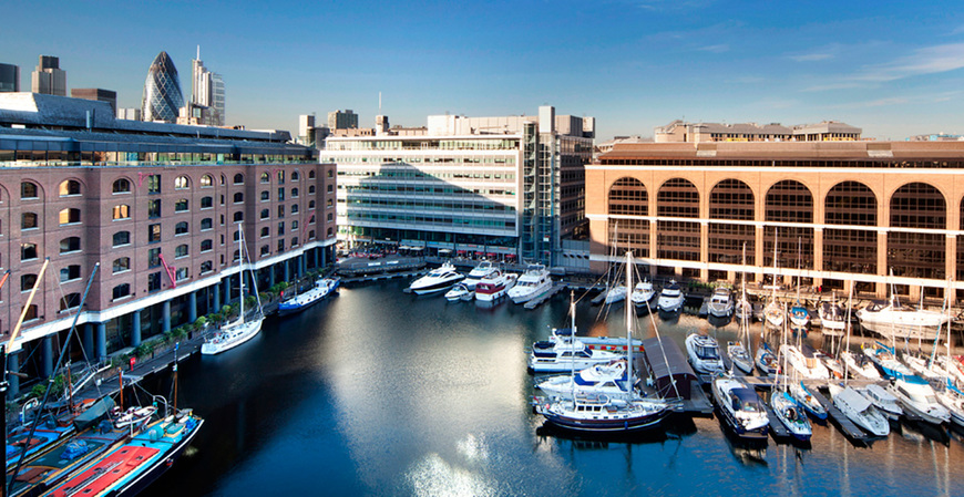 Lugar St Katharine Docks Marina