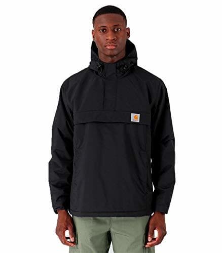 Moda Carhartt Nimbus Pullover Bolso DE LA Cintura Hombre Negro I027639BLK