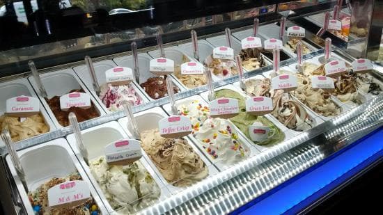 Restaurants Sprinkles Gelato Above Bar