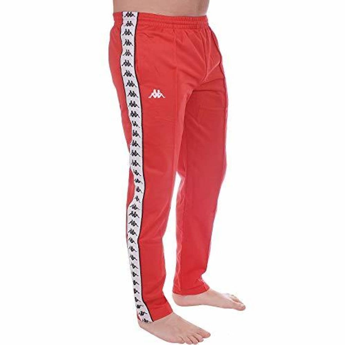 Fashion Kappa 222 Banda Astoria Slim Authentic Pantalones Hombre Rojo S