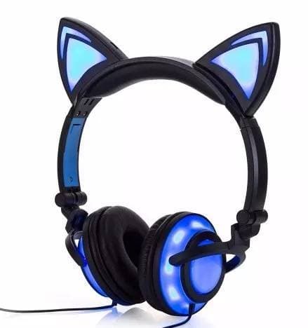 Fashion Headphones com orelhas de gato😻