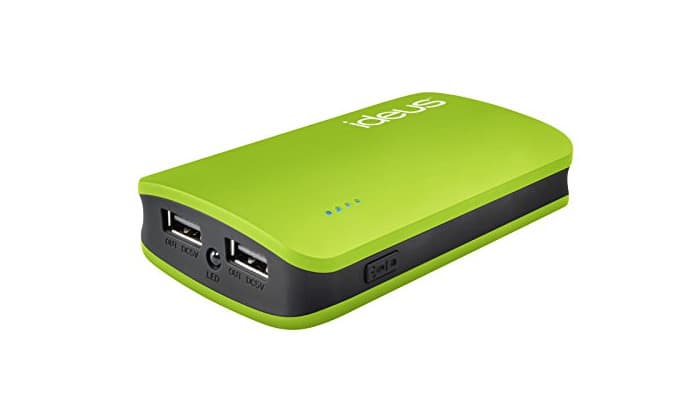 Electrónica Ideus PBRU6600GN - Batería Externa con Micro USB de 6600 mAh