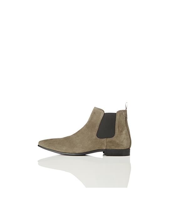 Moda find. Botines Chelsea Hombre, Marrón