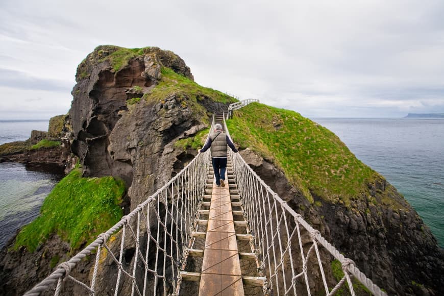 Lugar Carrick-A-Rede Rope Bridge