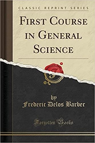 Book First course in general science