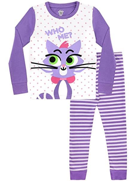 Product Harry Bear Pijamas para niñas Recargando Ajuste Ceñido Morado 6-7 Años